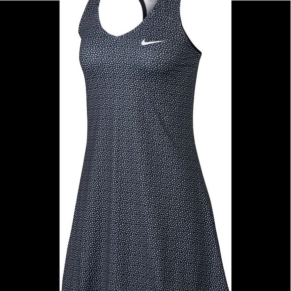 Nike Dresses & Skirts - Nike tennis back racer active wear midi dress
